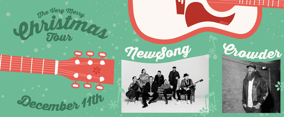 Crowder & Newsong: Very Merry Christmas Tour (distanced) Info Page Header