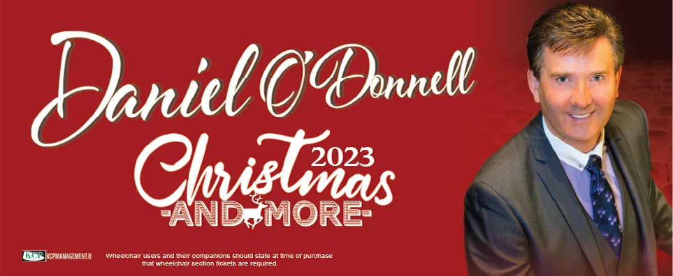 Daniel O'Donnell Christmas and More Info Page Header