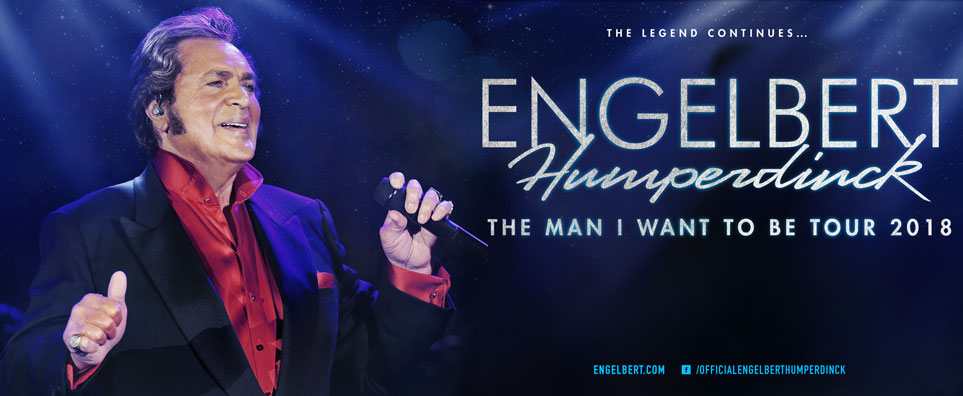 Engelbert Humperdinck:The Man I Want To Be Tour Info Page Header