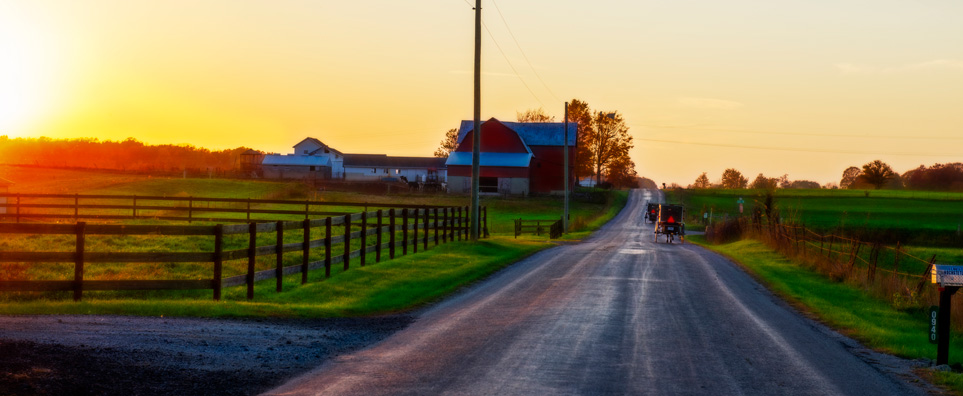 Evening in an Amish Home Info Page Header