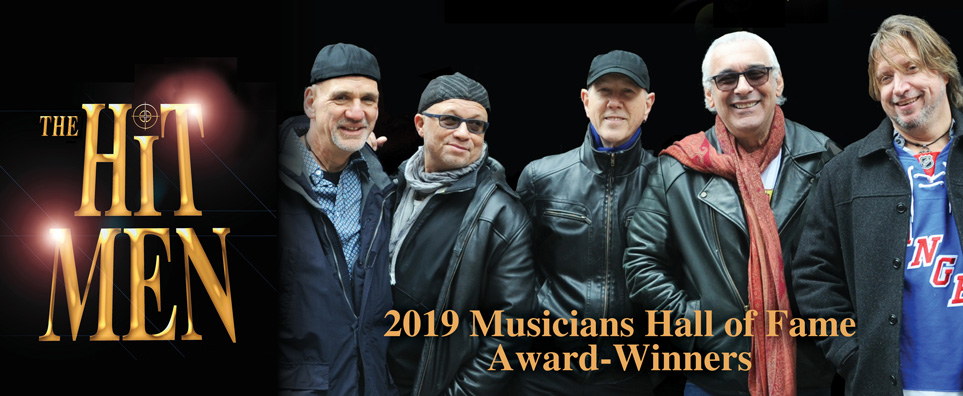 The Hit Men: 2019 Musicians Hall of Fame Award-Winners Info Page Header