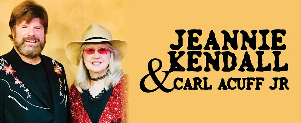 Jeannie Kendall & Carl Acuff Jr. Info Page Header