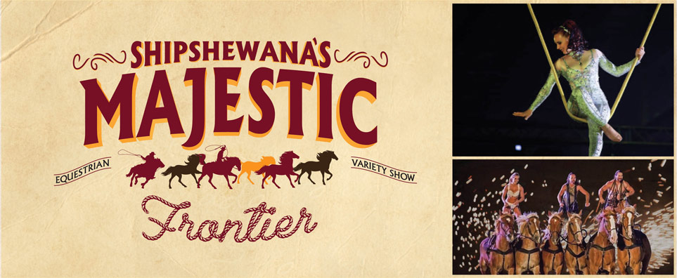 Shipshewana's Majestic Frontier Info Page Header