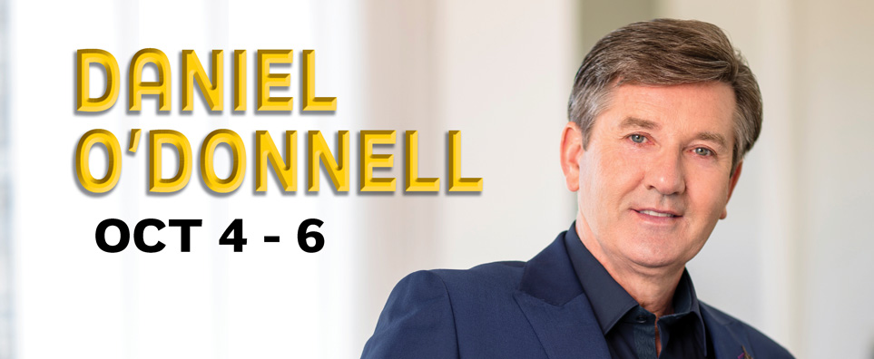 Daniel O'Donnell with Special Guest Mary Duff Live in Concert Info Page Header