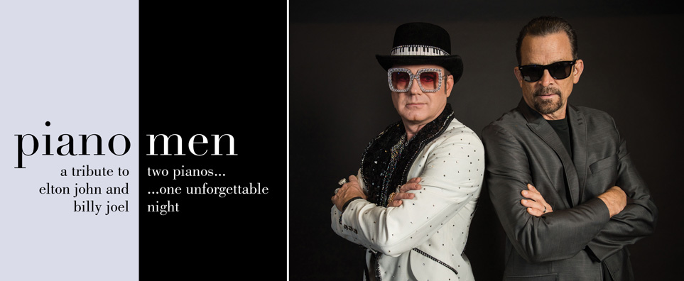 The Piano Men: A Tribute to Elton John & Billy Joel Info Page Header