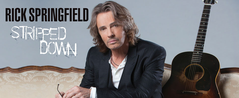 Rick Springfield: Stripped Down with Dauzat St. Marie Info Page Header