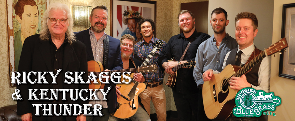 Ricky Skaggs & Kentucky Thunder Info Page Header